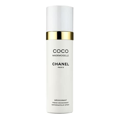 coco chanel mademoiselle deodorant prix|Chanel coco deodorant spray 100ml.